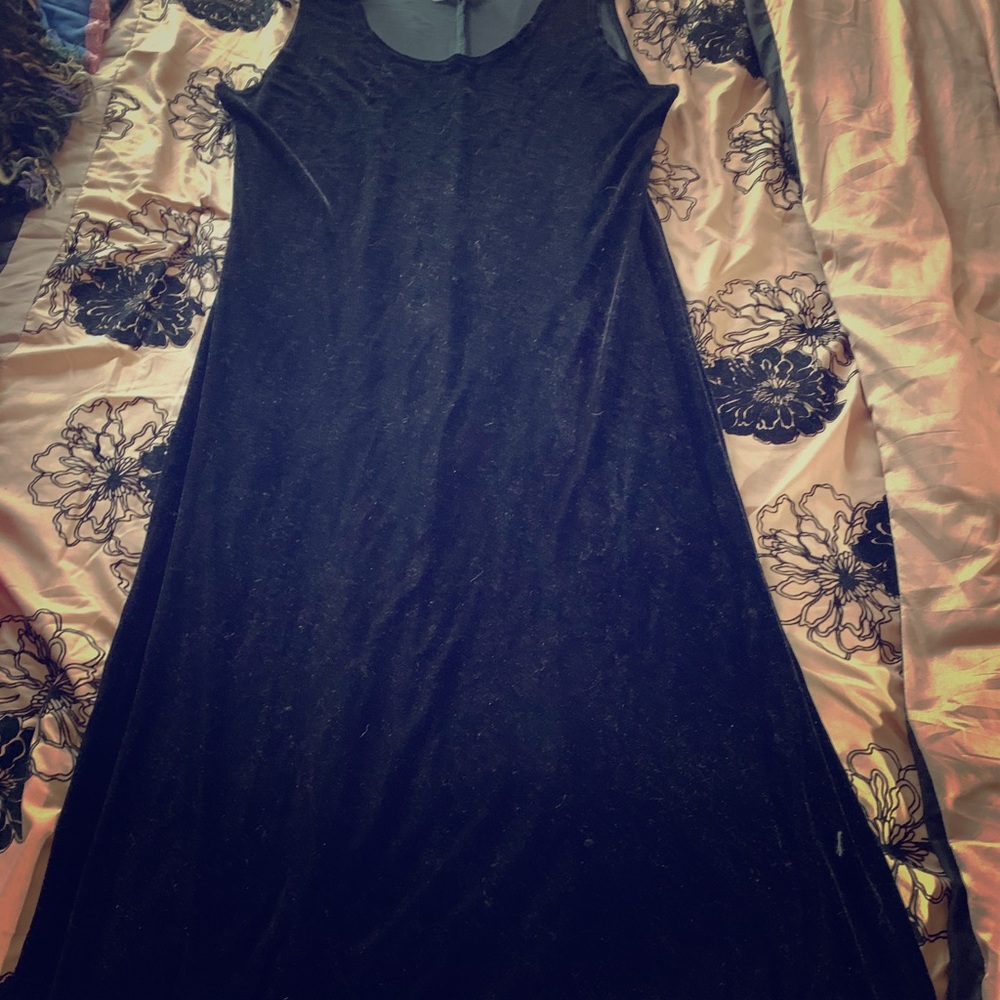 Long black dress